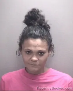 Mugshot of KRECIA KAY LOCKLEAR booked in Robeson County, North Carolina on April 22, 2026