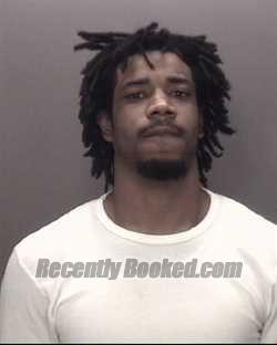 Booking photo from Robeson County, North Carolina