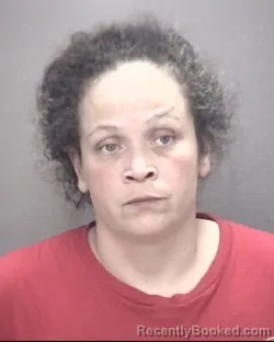 Mugshot of Rachel Francis Jimenez booked in Robeson County, North Carolina on October 24, 2026