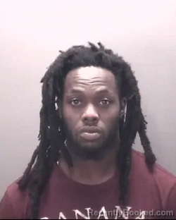 Mugshot of Derrick Linwood Grant booked in Robeson County, North Carolina on September 22, 2026
