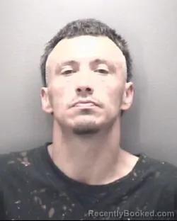 Mugshot of ERIC RYAN THOMPSON booked in Robeson County, North Carolina on July 6, 2026