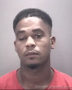 Mugshot of Dorian Davon Scott booked in Robeson County, North Carolina on August 6, 2026