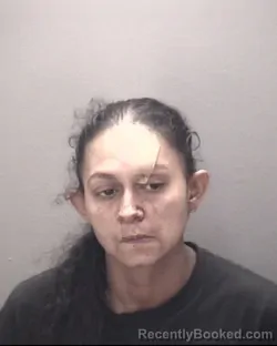 Mugshot of Destiny Heavenly Nicole Hunt booked in Robeson County, North Carolina on August 17, 2026