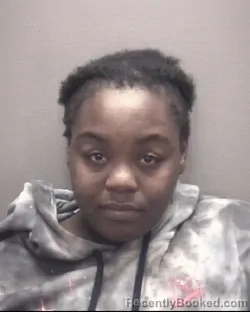 Mugshot of DESTINY SHARLETTE LEWIS booked in Robeson County, North Carolina on April 16, 2026