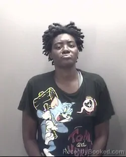 Mugshot of Marketta Carollette Mccrowie booked in Robeson County, North Carolina on August 26, 2026