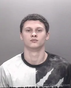Mugshot of Kaden Isaiah Hall booked in Robeson County, North Carolina on September 29, 2026