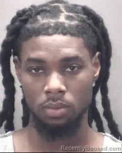 Mugshot of MALIK ISIAH CROWDER booked in Robeson County, North Carolina on July 8, 2026