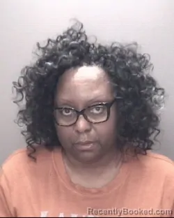 Mugshot of Katrina Williams booked in Robeson County, North Carolina on October 24, 2026