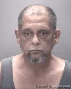 Mugshot of Gene Edgar Jacobs booked in Robeson County, North Carolina on August 28, 2026