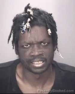 Mugshot of TONY DEMILO BROWN booked in Robeson County, North Carolina on April 5, 2026