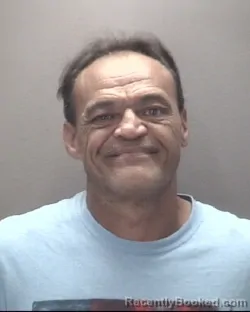 Mugshot of John Franklin Seals booked in Robeson County, North Carolina on August 17, 2026