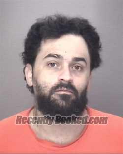 Booking photo from Robeson County, North Carolina