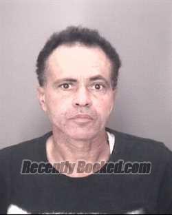 Booking photo from Robeson County, North Carolina