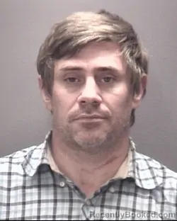 Mugshot of Ricky Dale Stone booked in Robeson County, North Carolina on August 16, 2026