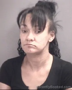 Mugshot of SABRINA NICOLE LOWERY booked in Robeson County, North Carolina on April 18, 2026
