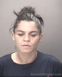 Mugshot of KRISTY NICOLE HUNT booked in Robeson County, North Carolina on August 3, 2026