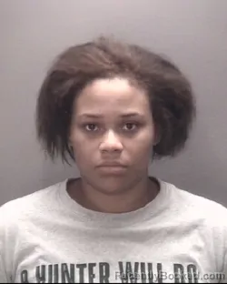 Mugshot of Alexis Marie Blount booked in Robeson County, North Carolina on August 12, 2026