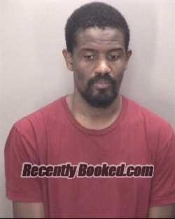 Booking photo from Robeson County, North Carolina