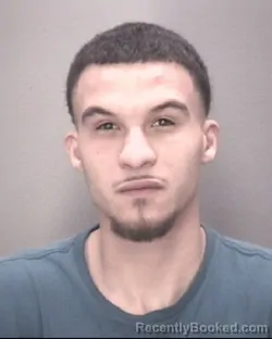 Booking photo from Robeson County, North Carolina