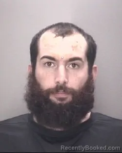 Booking photo from Robeson County, North Carolina