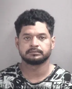 Mugshot of ALCIDES CONTRERAS booked in Robeson County, North Carolina on April 17, 2026