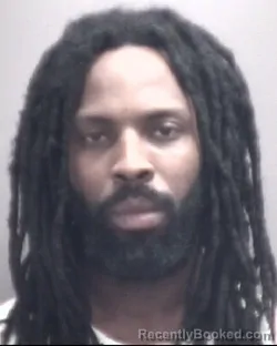 Mugshot of RODRIQUEZ DESHAZIO LEWIS booked in Robeson County, North Carolina on April 18, 2026