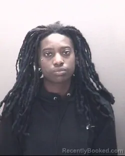Mugshot of KALIYAH DESTINY JONES booked in Robeson County, North Carolina on May 1, 2026