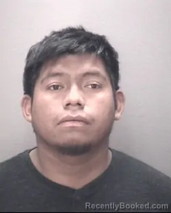 Mugshot of GERARDO VARGAS RAMIREZ booked in Robeson County, North Carolina on May 10, 2026