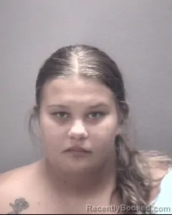 Mugshot of Carolyne Mahala Locklear booked in Robeson County, North Carolina on August 28, 2026