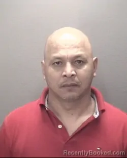Mugshot of Jose Luis Ayon-Lopez booked in Robeson County, North Carolina on August 18, 2026