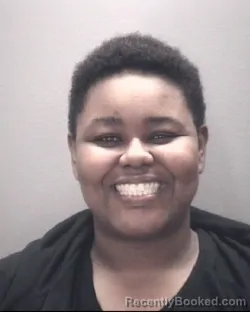 Mugshot of Ardieanna Ellis booked in Robeson County, North Carolina on August 25, 2026