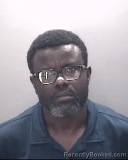 Mugshot of Jeon Robert Auguste booked in Robeson County, North Carolina on September 22, 2026