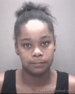 Mugshot of Chyna Moneek Hill booked in Robeson County, North Carolina on September 30, 2026