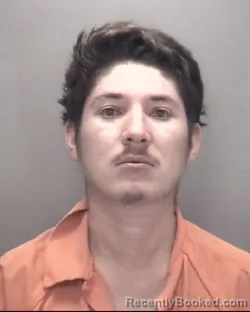 Mugshot of Rigoberto Santoyo Martinez booked in Robeson County, North Carolina on October 19, 2026