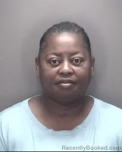 Mugshot of Felecia Floyd booked in Robeson County, North Carolina on October 21, 2026
