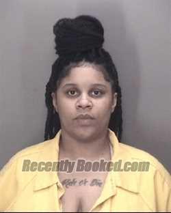 Booking photo from Robeson County, North Carolina