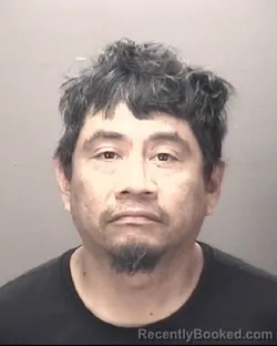 Mugshot of JUAN ODILON G GARCIA booked in Robeson County, North Carolina on May 14, 2026