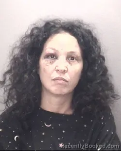 Mugshot of Jessica Sampson booked in Robeson County, North Carolina on August 17, 2026