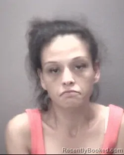 Mugshot of Angel Marie Church booked in Robeson County, North Carolina on August 20, 2026