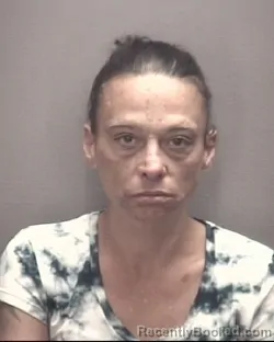 Mugshot of GLORIA JENE FREEMAN booked in Robeson County, North Carolina on April 27, 2026