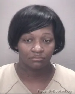 Mugshot of Stephanie Patrice L Brown booked in Robeson County, North Carolina on October 9, 2026