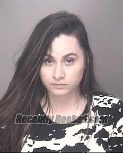 Booking photo from Robeson County, North Carolina