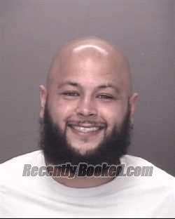 Booking photo from Robeson County, North Carolina