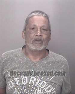 Booking photo from Robeson County, North Carolina