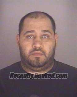 Booking photo from Robeson County, North Carolina