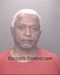 Booking photo from Robeson County, North Carolina