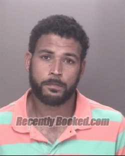 Booking photo from Robeson County, North Carolina