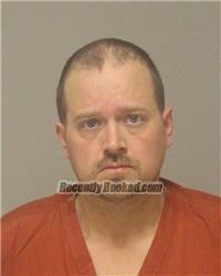 Booking photo from Anoka County, Minnesota