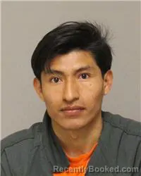 Mugshot of JHONATAN DAVID TENELEMA NINABANDA booked in Anoka County, Minnesota on March 7, 2026