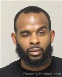 Mugshot of MALIK MARTEZ BANKS booked in Anoka County, Minnesota on March 8, 2026